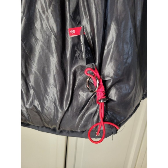 J. Whistler Men's SZ 4XL Coat Jacket Heavy Black 9 Pockets Water Resistant Flaws - Picture 8 of 14